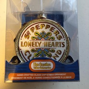 The Beatles Sgt Pepper Drum Christmas Ornament